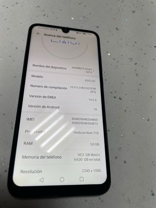 Huawei P Smart 2019 Negro
