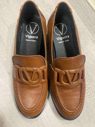 Zapatos Viguera Marrones Talla 36