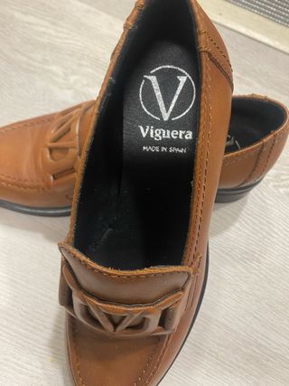 Zapatos Viguera Marrones Talla 36