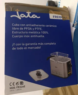 Freidora Jata FR326E 1.5L 1000W