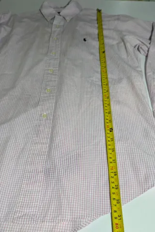 Camicia Polo Ralph Lauren rosa a quadri