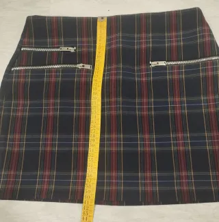 Minifalda Zara cuadros Talla M