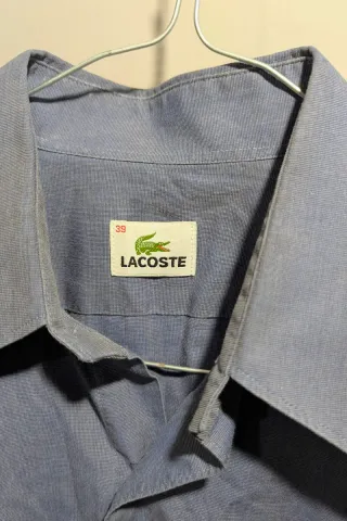 Camicia Lacoste Uomo Blu Taglia M