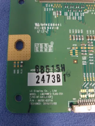 Tarjeta T-Com TV LG DM2780D-PZ 6870-0371A