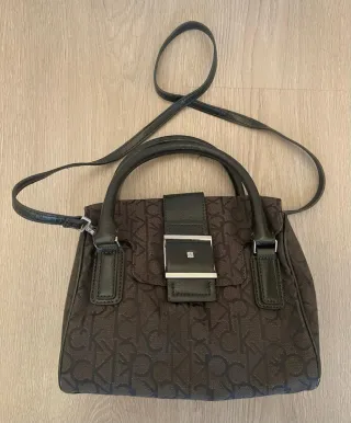 Bolso Calvin Klein Marrón y Negro