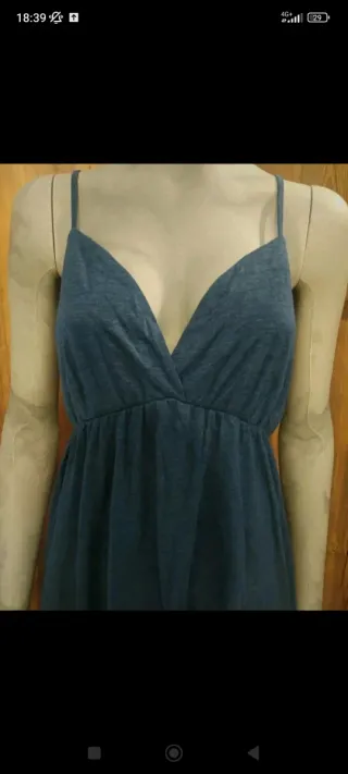 Abito lungo blu Sun68