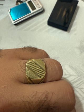 Anillo de Sello Oro 18K