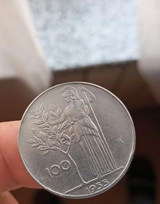 100 Lire 1955 Repubblica Italiana