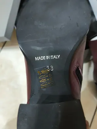 Stivaletti donna vera pelle tacco largo