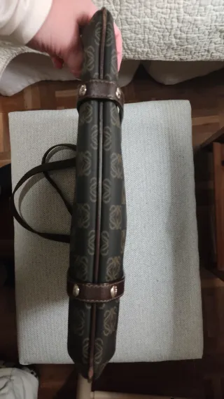 Bolso Loewe Negro y Marrón