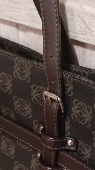 Bolso Loewe Negro y Marrón