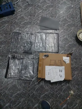 Armario Organizador Metálico y Plástico