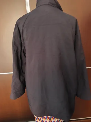 Chaquetón amplio negro