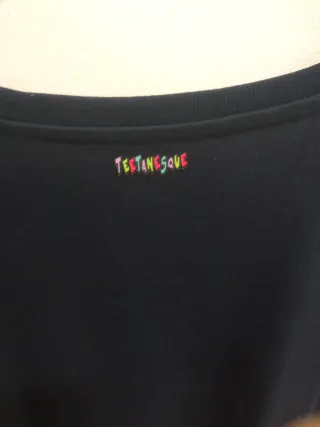 Camiseta mujer azul marino