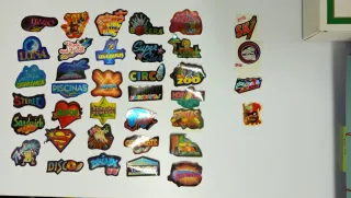 Colección de Lotería, cromos, pegatinas, almanaque