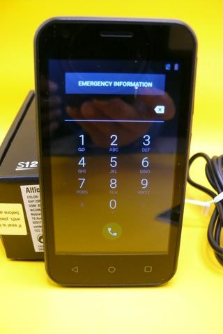 Altice S12 Preto 4 polegadas