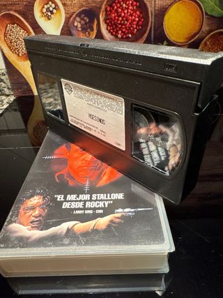 Película VHS Asesinos Stallone