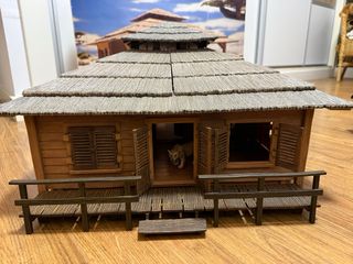 Casa Safari Schleich 42003 y camion safari 42004