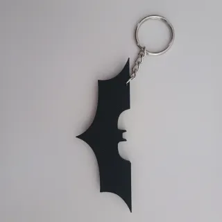 Portachiavi Bat-Signal Nero