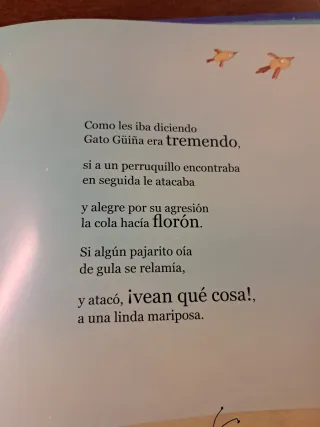 Historia del gato Güiña y la gata Morisca