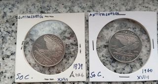 5 pezzi Lire Antimagnetiche Vittorio Emanuele III