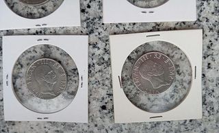 5 pezzi Lire Antimagnetiche Vittorio Emanuele III