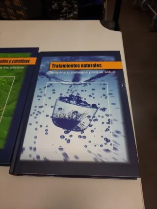 Lote de 3 libros de Tratamientos naturales