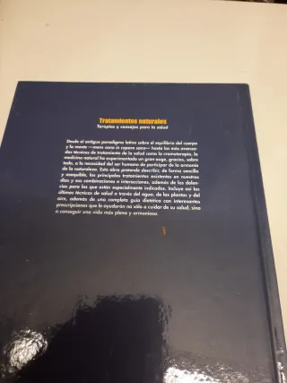 Lote de 3 libros de Tratamientos naturales