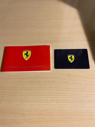 Reloj Ferrari Negro y Naranja Nuevo