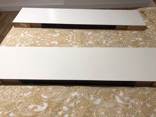 2 Baldas IKEA Lack Blanca 110x26cn