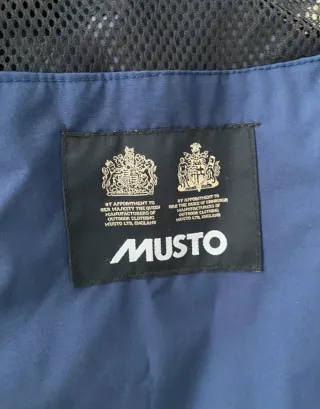 Chaqueta náutica MUSTO azul