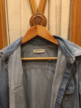 Camisa tejana Zara Woman bordada