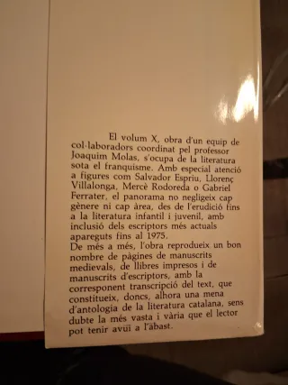 Història de la literatura catalana 10