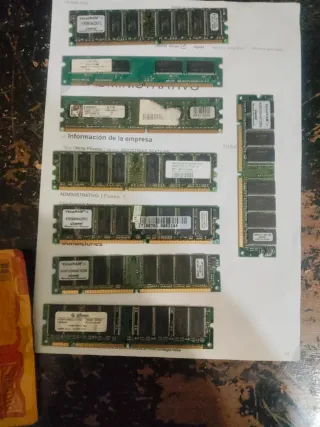 Memoria ram antiguas vale ram infineon kignton