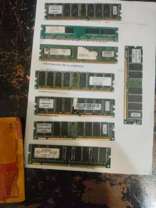 Memoria ram antiguas vale ram infineon kignton