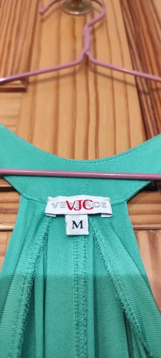 Top Versace Turquesa