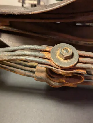 Sella bicicletta da passeggio con molle UNICA