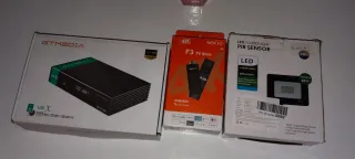 GT MEDIA V8 X TV Box y MX10 F3 TV Stick