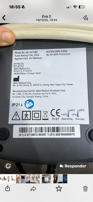 Colchón Antiescaras Domus I 90x190