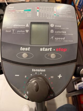 Bicicleta Estática Gris