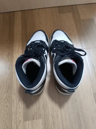 Nike Dunk High Zapatillas Negras y Blancas