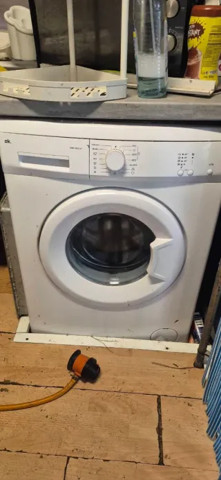 Cocina blanca con horno