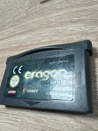Juego Nintendo Game Boy Advance Eragon