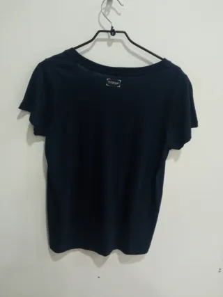 Camiseta mujer azul marino