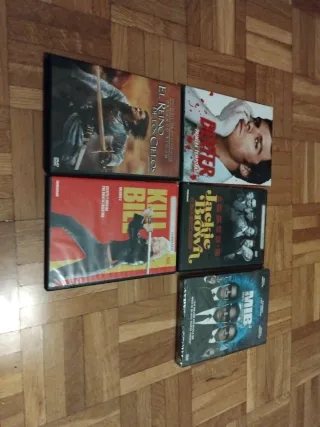 DVD: Dexter, MIB, El Reino de los Cielos...