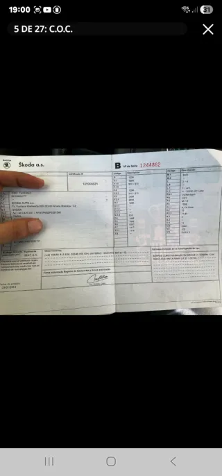 Skoda Fabia 2013 105cv