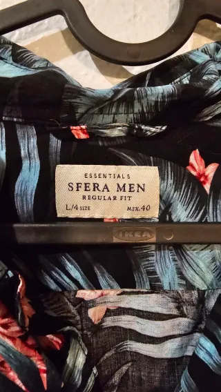 Camisa Sfera MEN Estampada Talla L