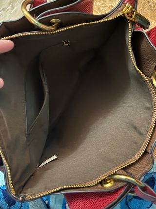 Bolso Parfois Rojo Piel Serpiente