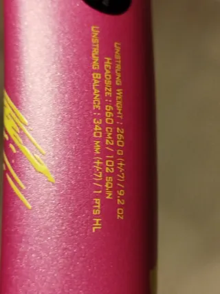 Raqueta Babolat colores vibrantes