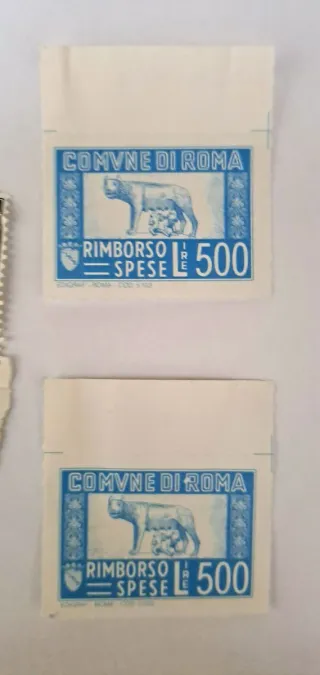 Lotti Francobolli Comunali Roma